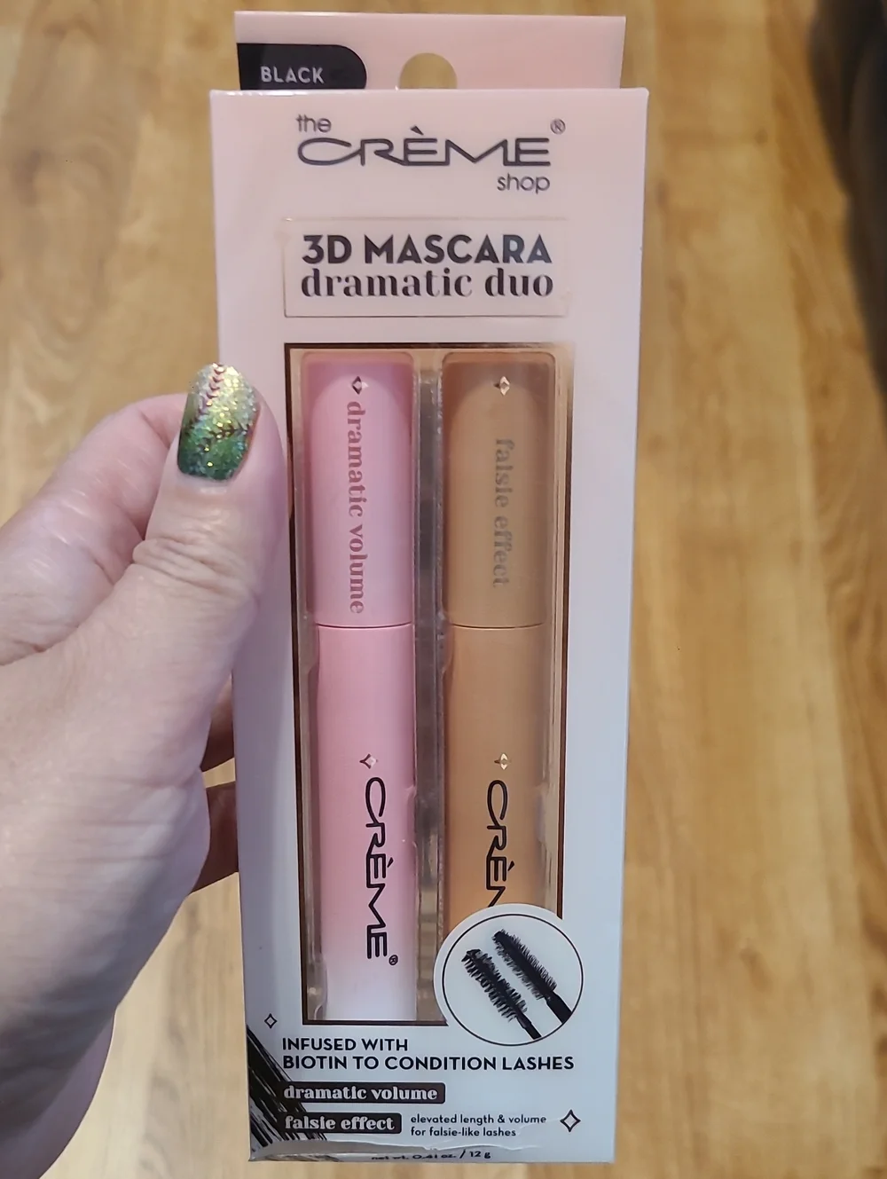 The Crème Shop 3D Mascara Dramatic Duo NIB